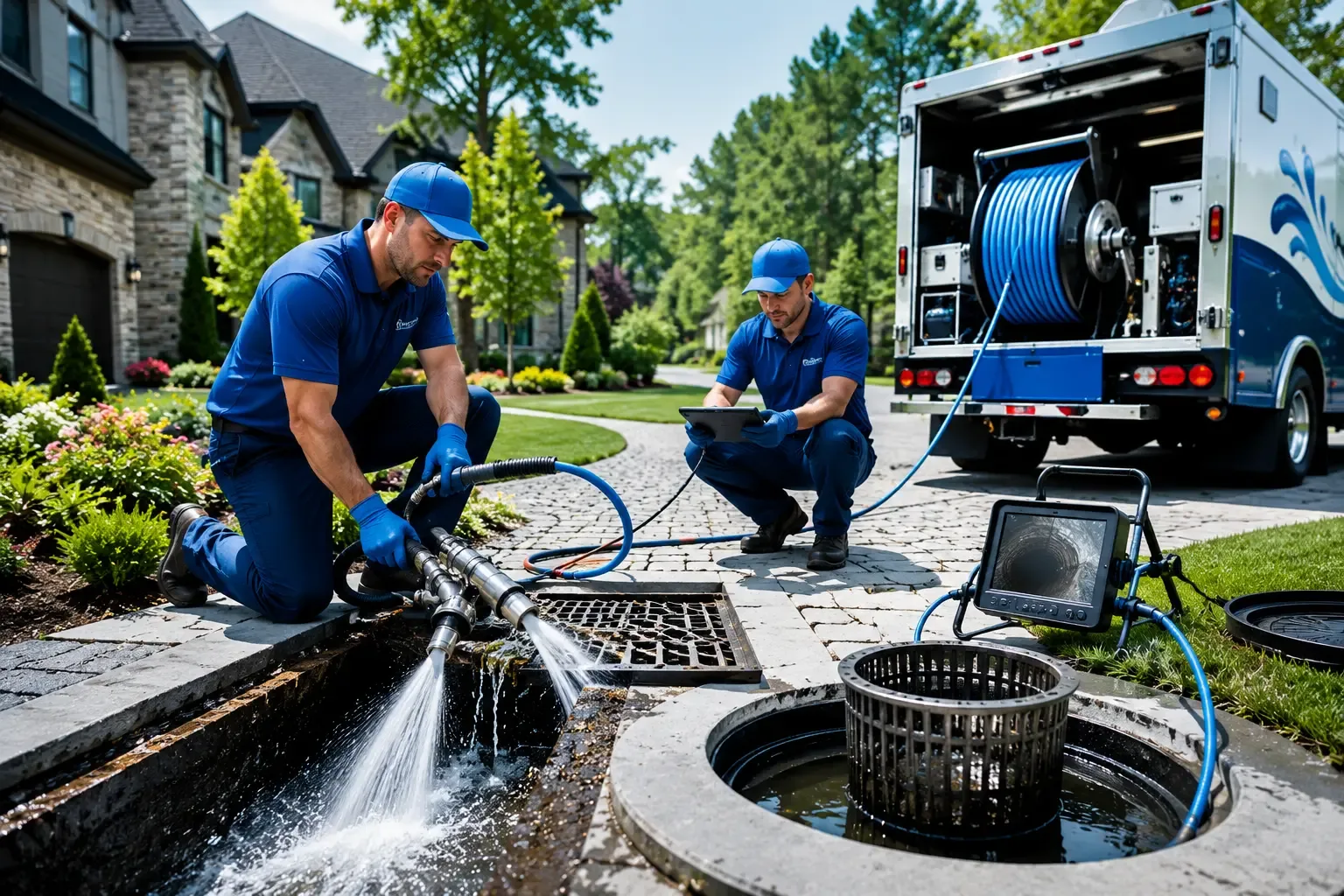 Local outdoor drain cleaning professionals in Castroville, TX